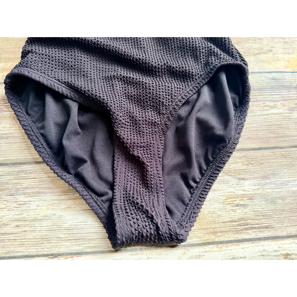 NWT BLACK 1 PIECE SWIMSUIT - Picture 3 of 11